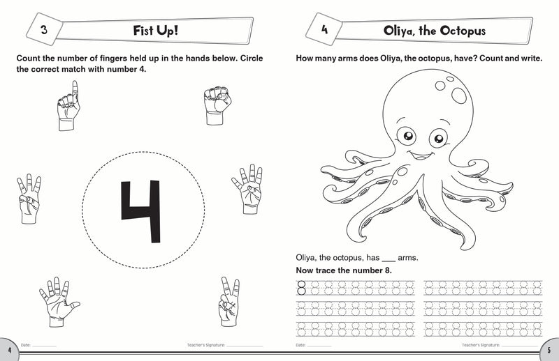 My Early Maths Workbook – Pre KG