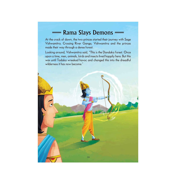 Pegasus Religious Books Set of 3- Shrimad Bhagavad Gita, Ramayana & Mahabharata for Children