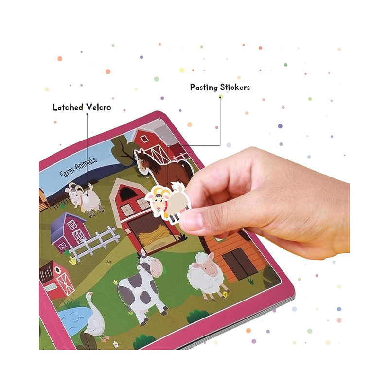 Set of 2 Hook n Loop Fun Activity Box