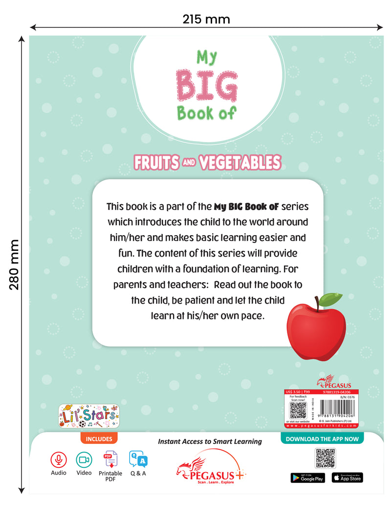 Fruits & Vegetables - My Very First Preschool Book