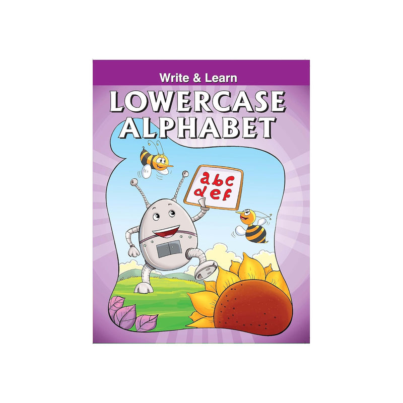  Lowercase Alphabets pattern writing, Lowercase Workbook for young children's