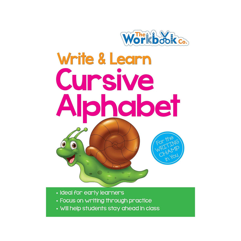  Write and Learn-Cursive Lowercase Practice, Young Children's Lowercase Alphabets 