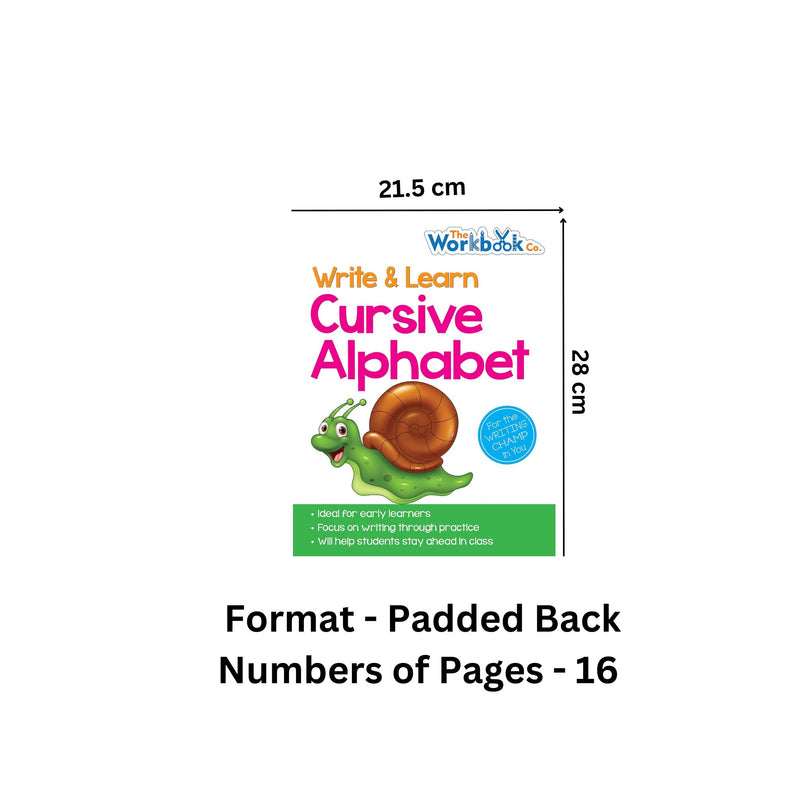Cursive Alphabet - Write & Learn (Write and Learn)