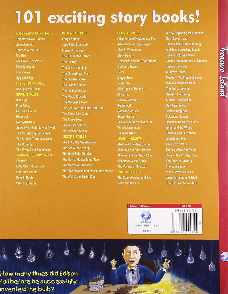 Treasure Island – Illustrated Classics for Kids (Ages 5–6)