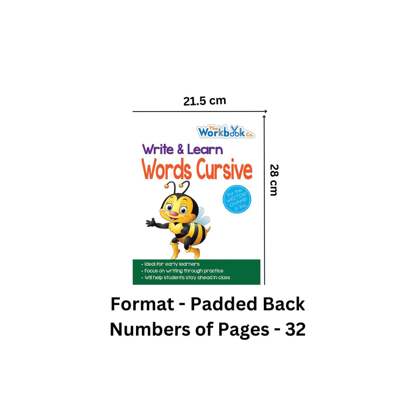 Words Cursive - Write and Learn