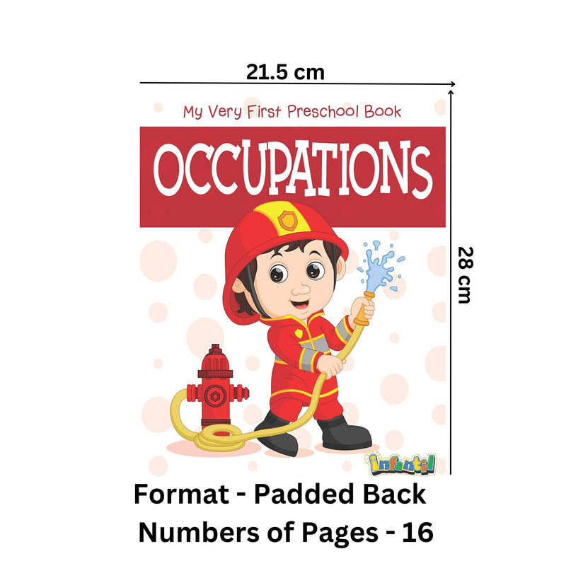 Occupations for Preschoolers, Early Learning Career Book for Toddlers