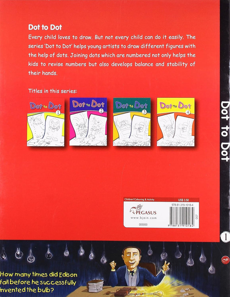 Dot to Dot – 1 My Big Activity Book Age 3+ Year