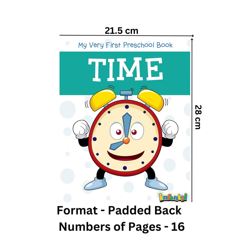 My Very First Preschool Book – Time Preschool learning books