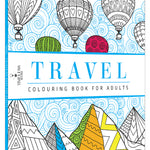 Travel Colouring Book for Adults – Stress Relief & Mindfulness Colouring Book (Age 12+ Years)