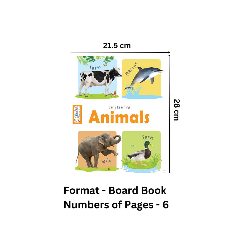 Early Learning Animals - Board Book