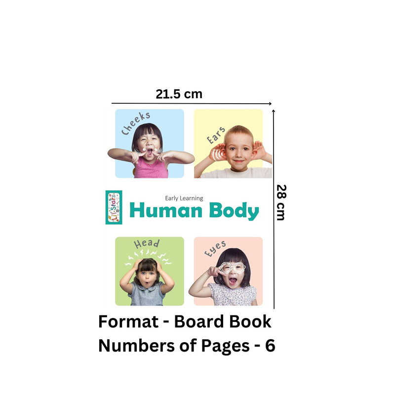 Early Learning Human Body - Board Book