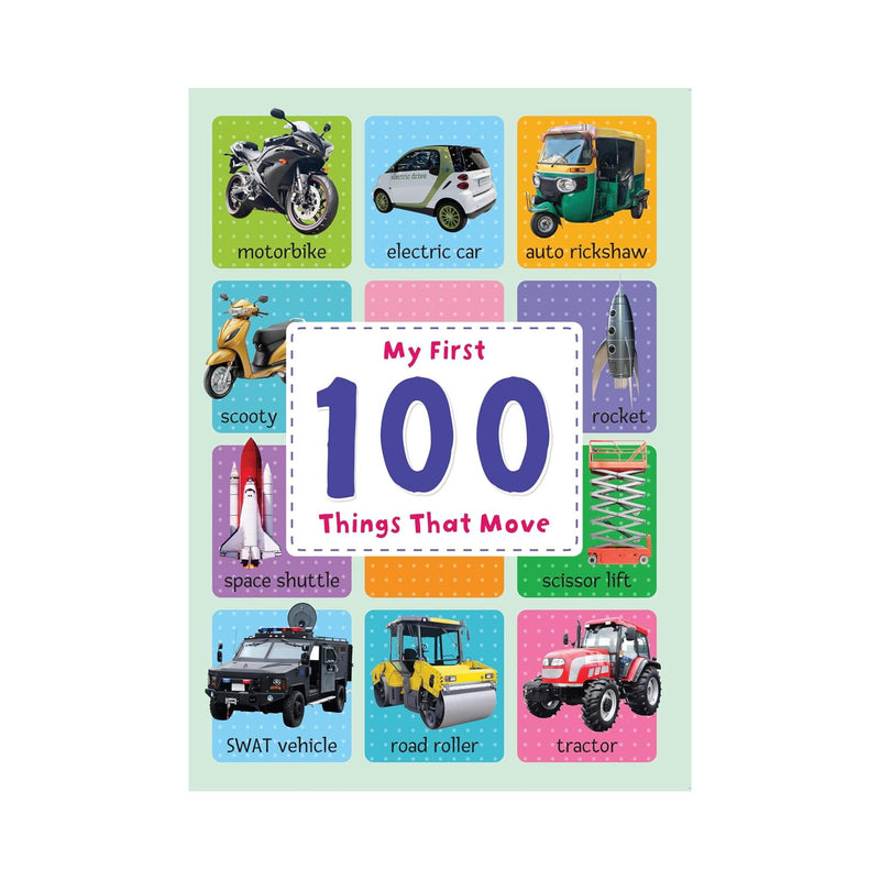 Things That Move Early Learning Book, Things That Move First book