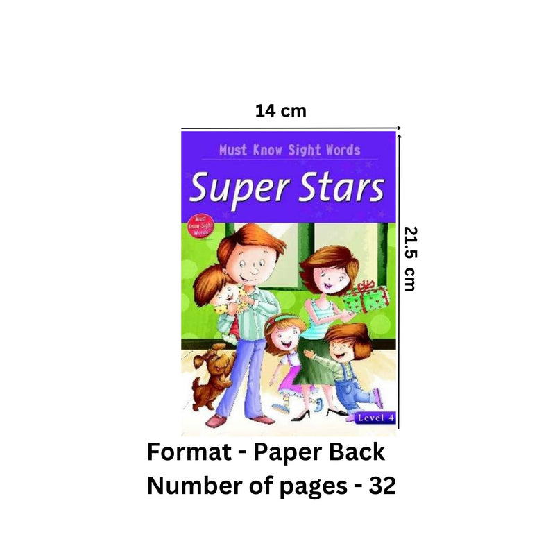 Super Stars: Sight Words - Level 4: 1