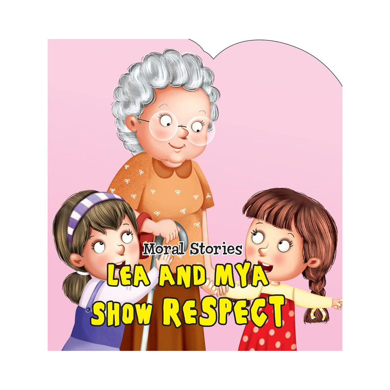 Lea is kind to Mya moral stories, Book cover: Lea is Kind to Mya