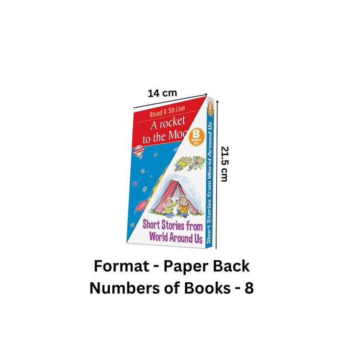 Set of 8 Short Story Books from World Around Us