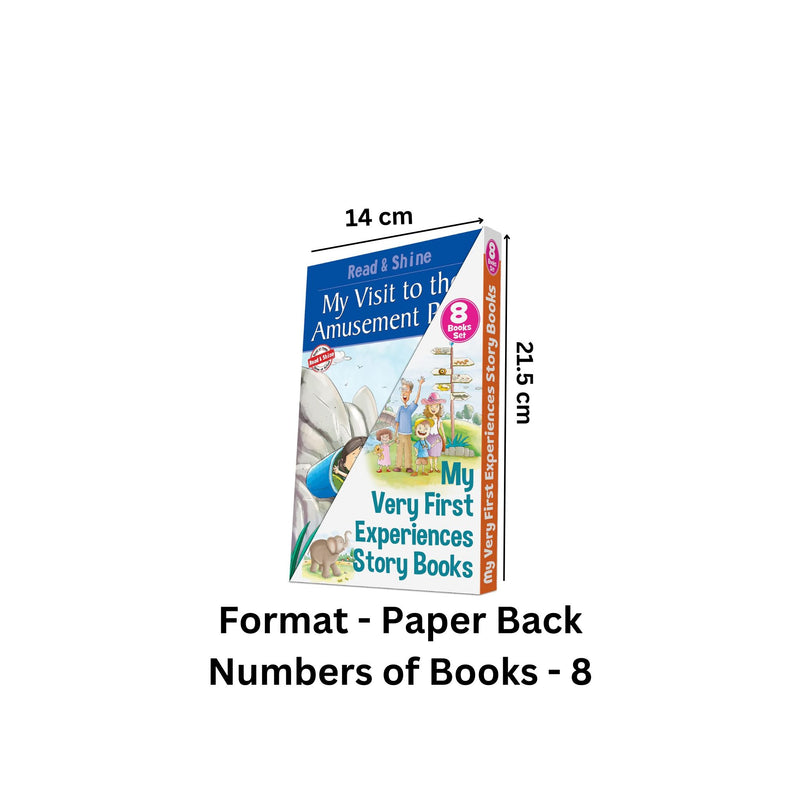Set of 8 My First Experience Story Books for Children