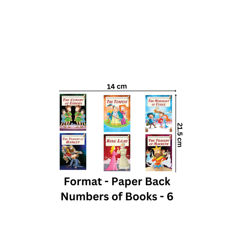 Set of 6 Famous Plays of William Shakespeare for Children