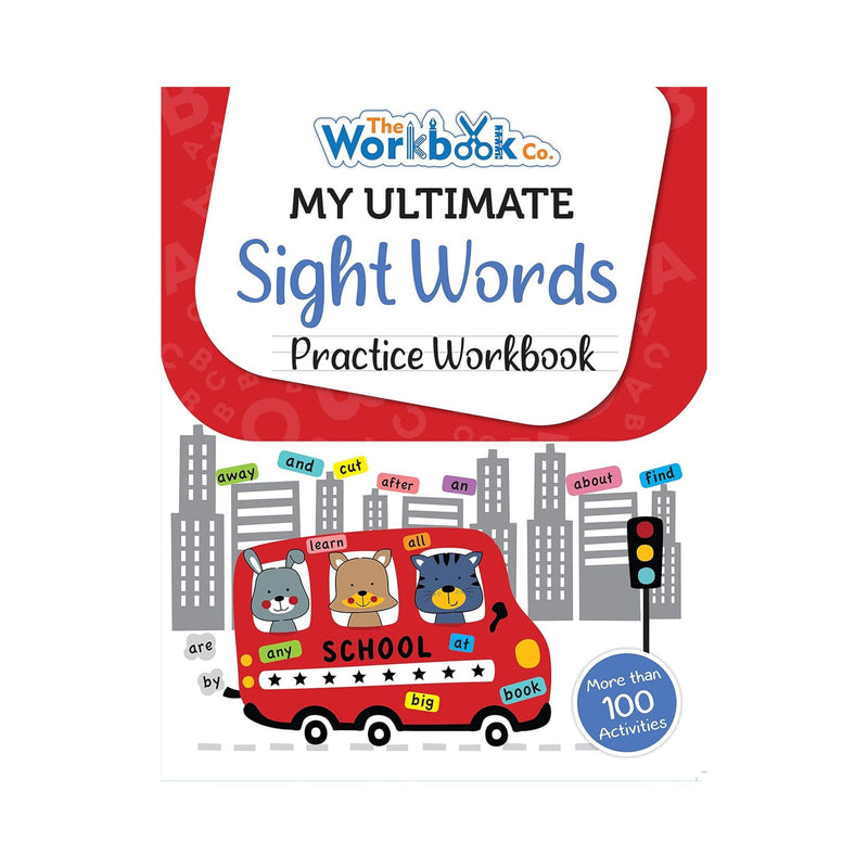 My Ultimate Sight words practice workbook, Sight words childrens practice book