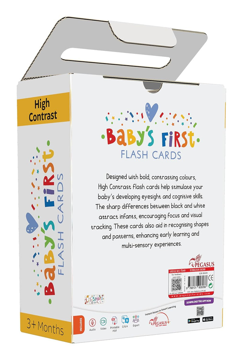 Baby’s First High Contrast Flash Cards – Age 0+ Years