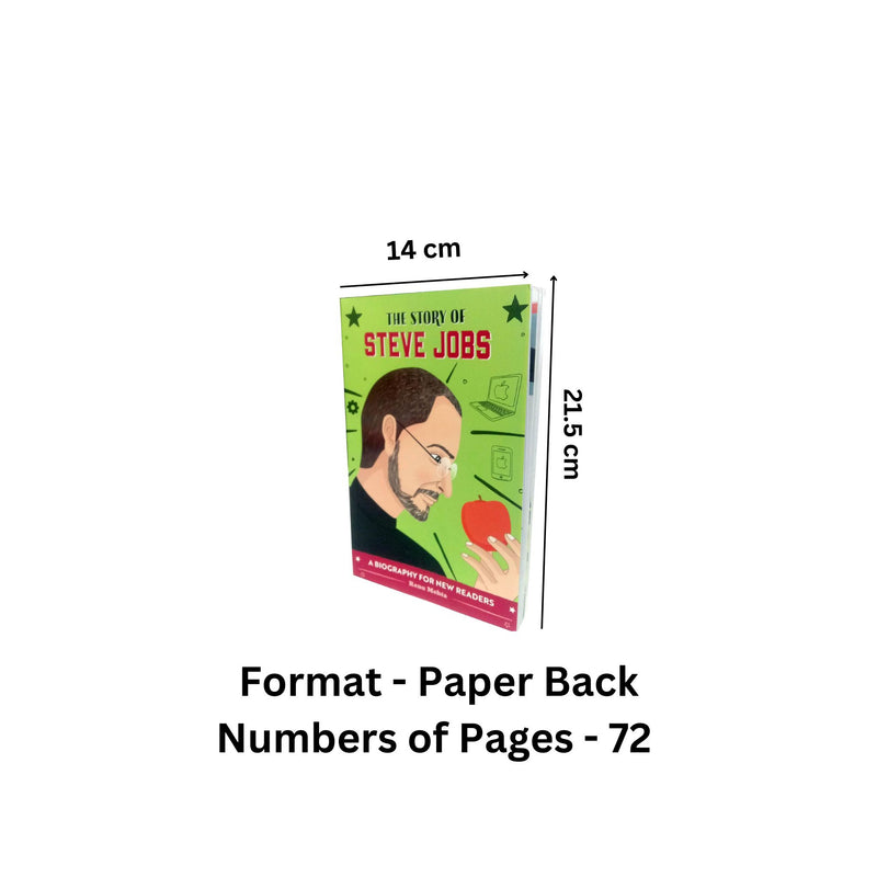 Steve Jobs-Biography Inspiring Stories Book for Kids