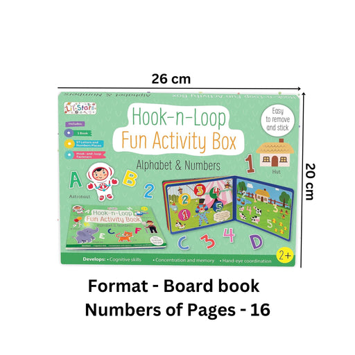 Velcro Activity Books for Kids, Early Learning Toys for Kids