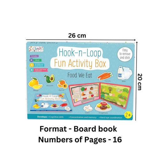 Hands-on Food Learning Book, Food We Eat Board Book