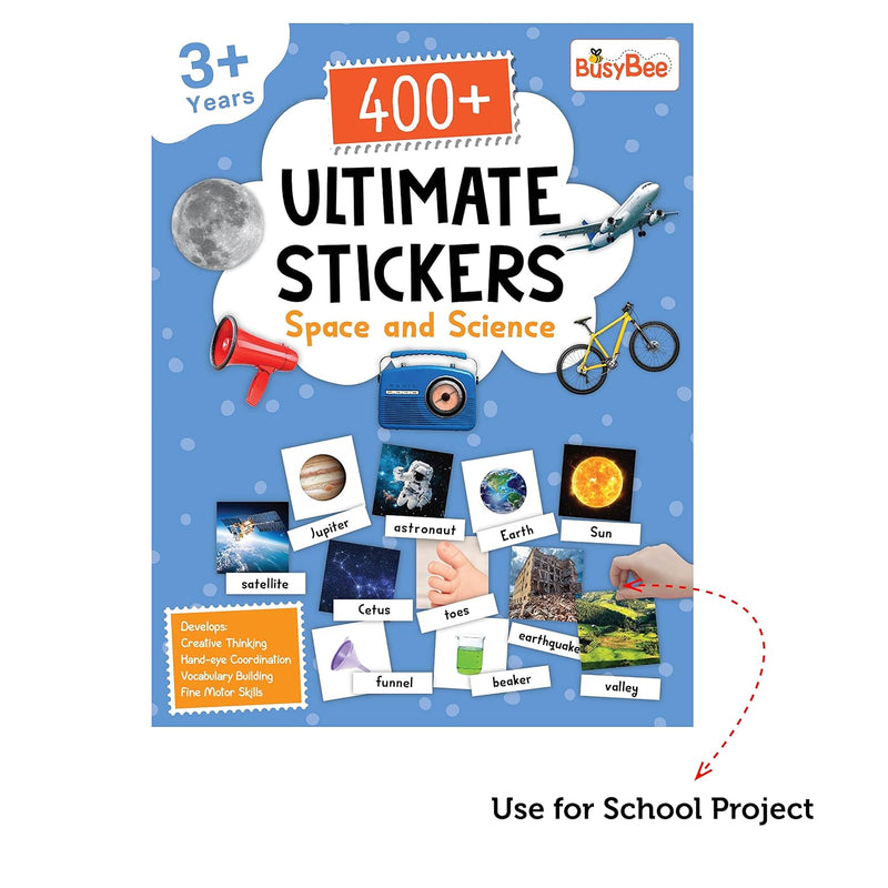 400+ Science Stickers – Ultimate Stickers Book