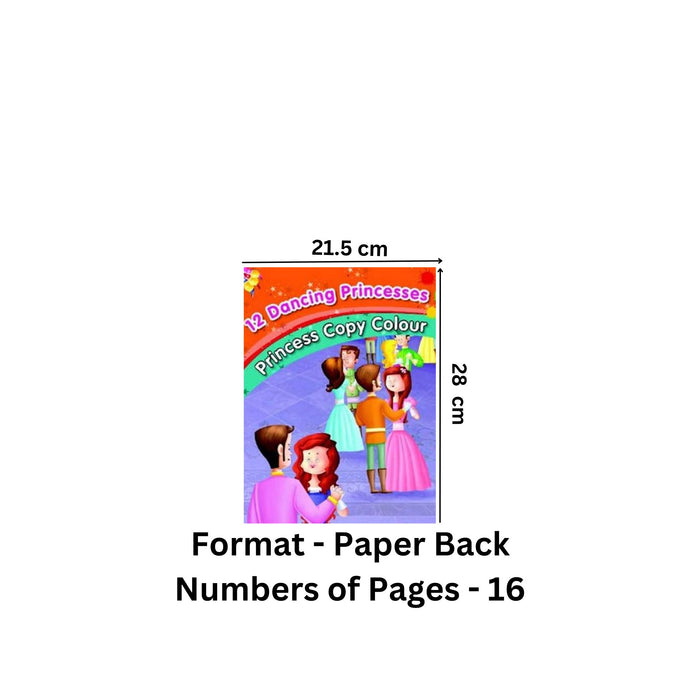 12 Dancing Princesses - Colouring Book