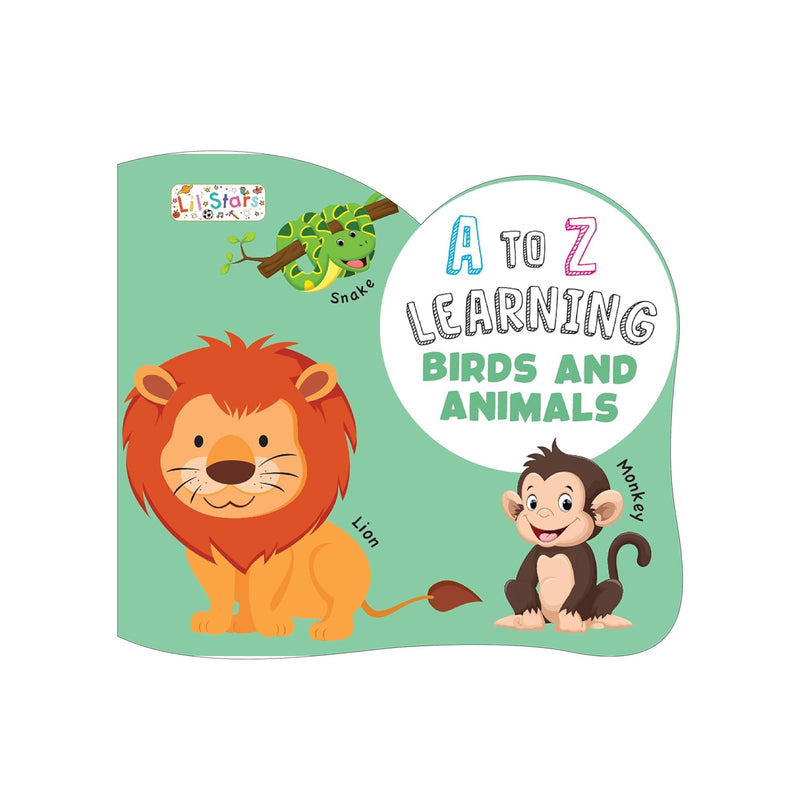 A To Z Learning - Animals Board Book