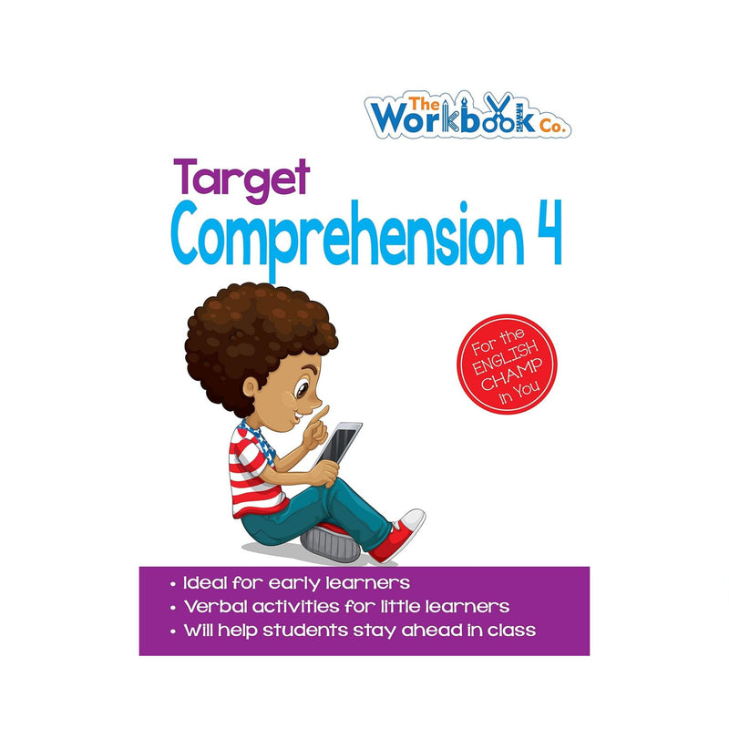 Early children comprehension workbook, Target Comprehension 4 skills workbook