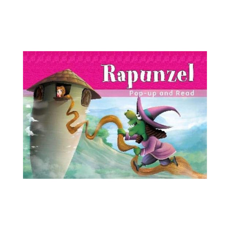 Illustrated storybook of Rapunzel, Pop-up & storybook for early readers