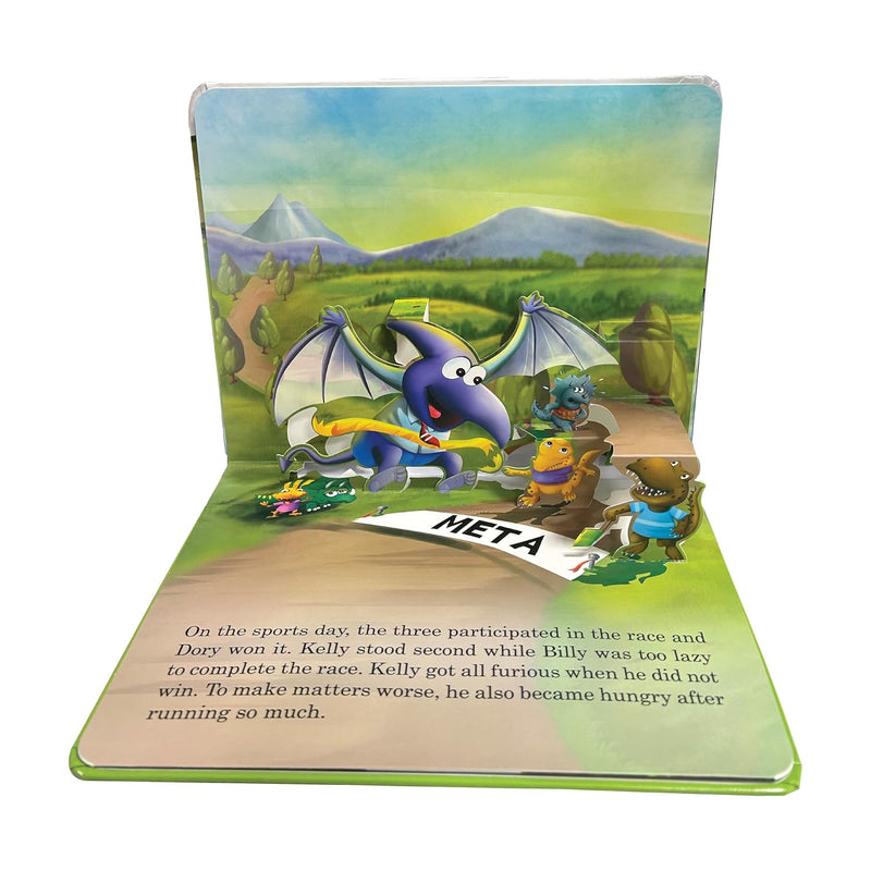 No Friends for Kelly the T-Rex – Pop-Up Padded Board Book