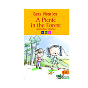 Educational Phonics Reading Picnic in the Forest, Early reading childrens books