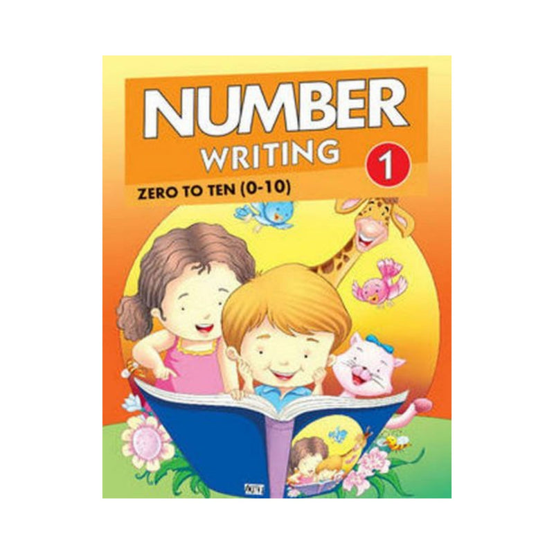 Number Writing (0-10) Educational Workbook, Early Children's Number Workbook
