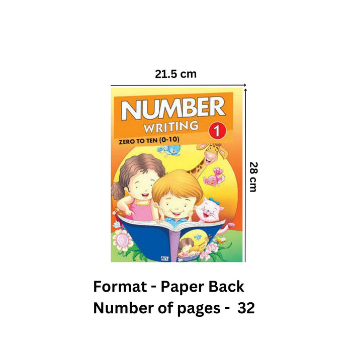 Number Writing 1: Zero to Ten (0 to 10)