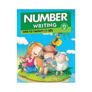  Early Children's Number Workbook, Number Writing (1-20) Educational Workbook