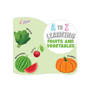 Fruits & Vegetables learning Book, A to Z Fruit & Vegetable Book