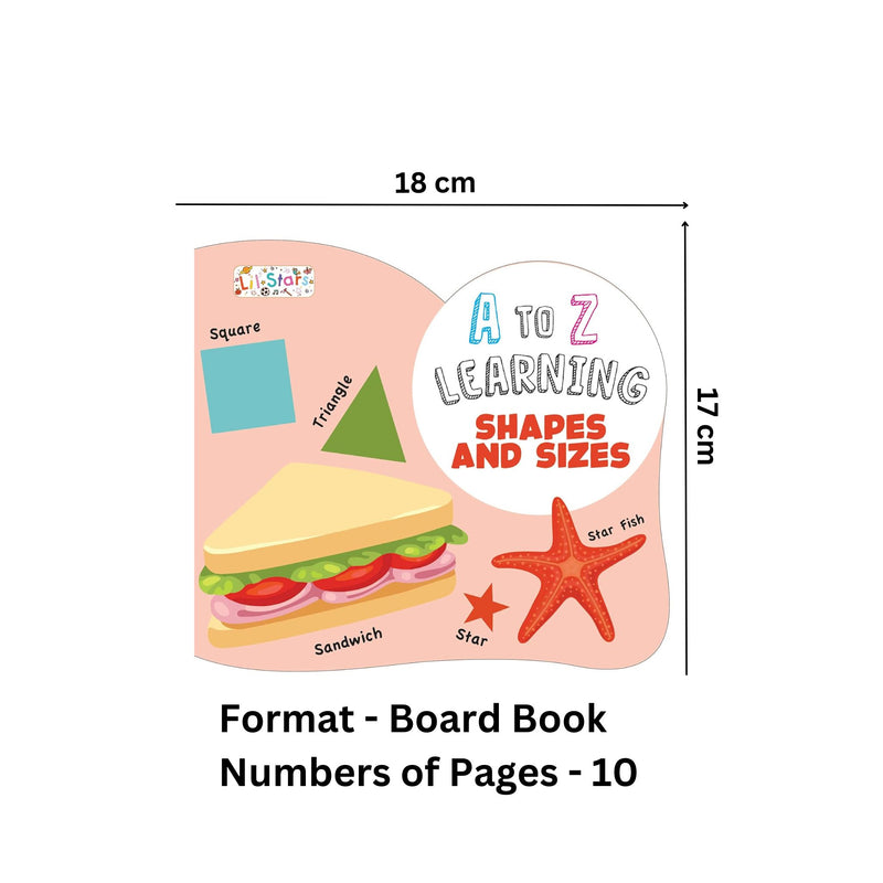 Shapes and Sizes for Kids,
Toddler Learning Books