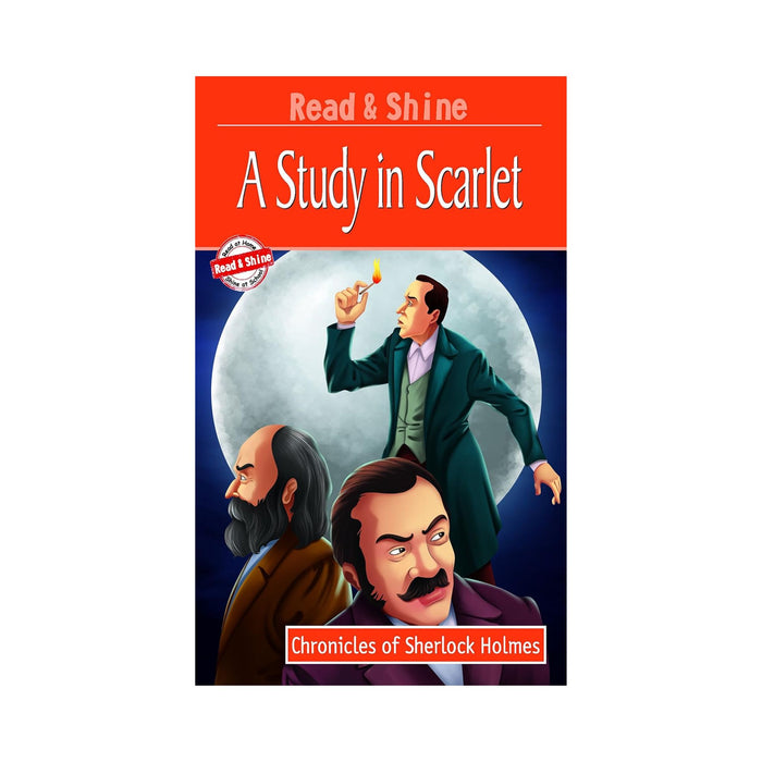 A Study in Scarlet Sherlock Holmes stories collection,  Famous detective tales in literature