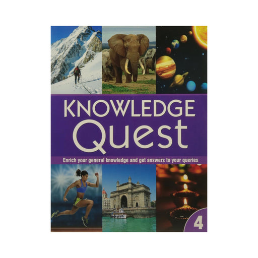 Knowledge Quest 4 Book for Early childrens, Early Education Adventures in Knowledge Quest 4
