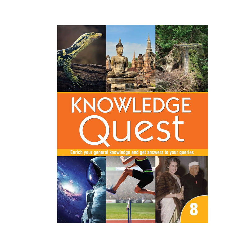 Knowledge Quest 8 Book for Early childrens, Early Education Adventures in Knowledge Quest 8