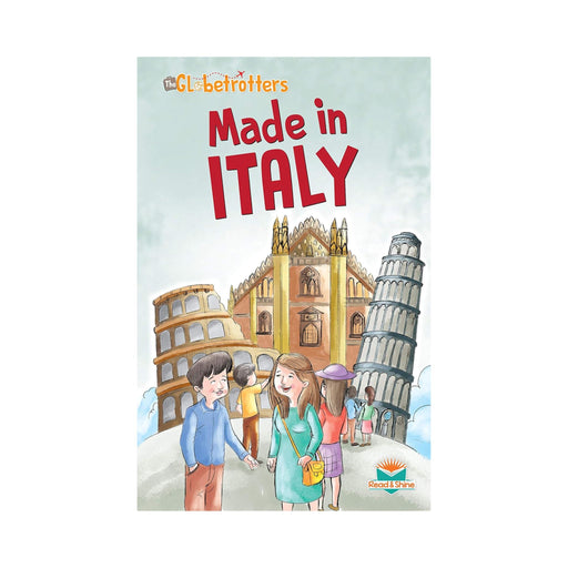  Vibrant characters and scenes from Italy in a storybook, Illustrations depicting Italian 