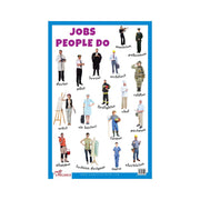 Jobs People Do Chart for Childrens, Early Children's Jobs People Do Chart 
