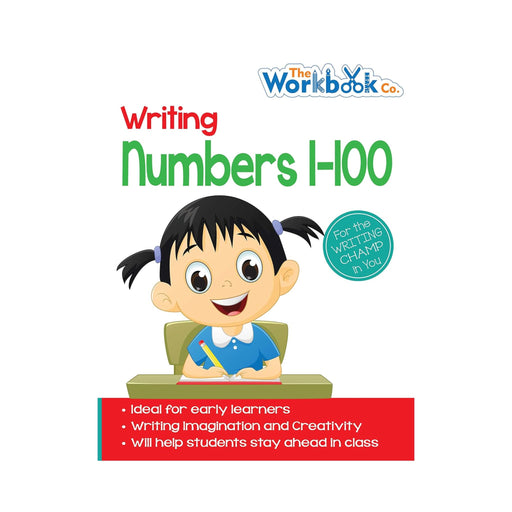 Children's numbers writing 1 100, 1 to 100 Writing Workbook
