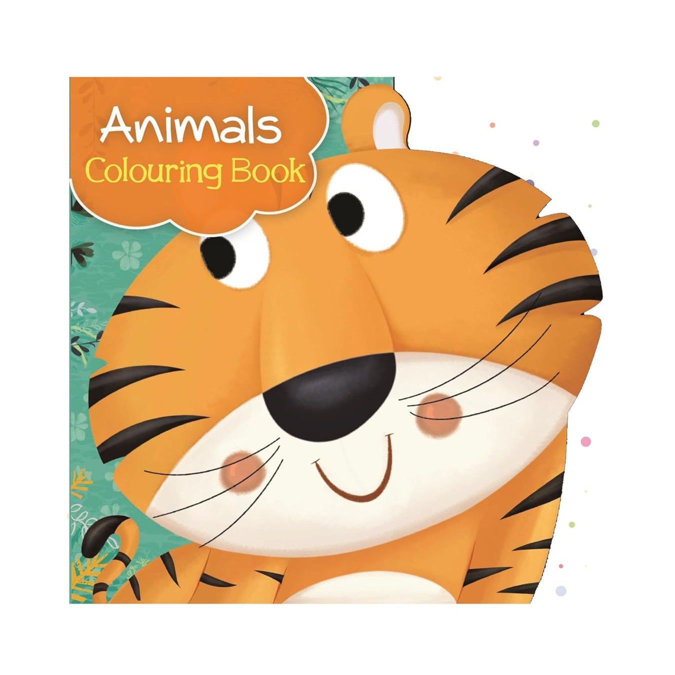 Die-cut Colouring & Sticker Book
