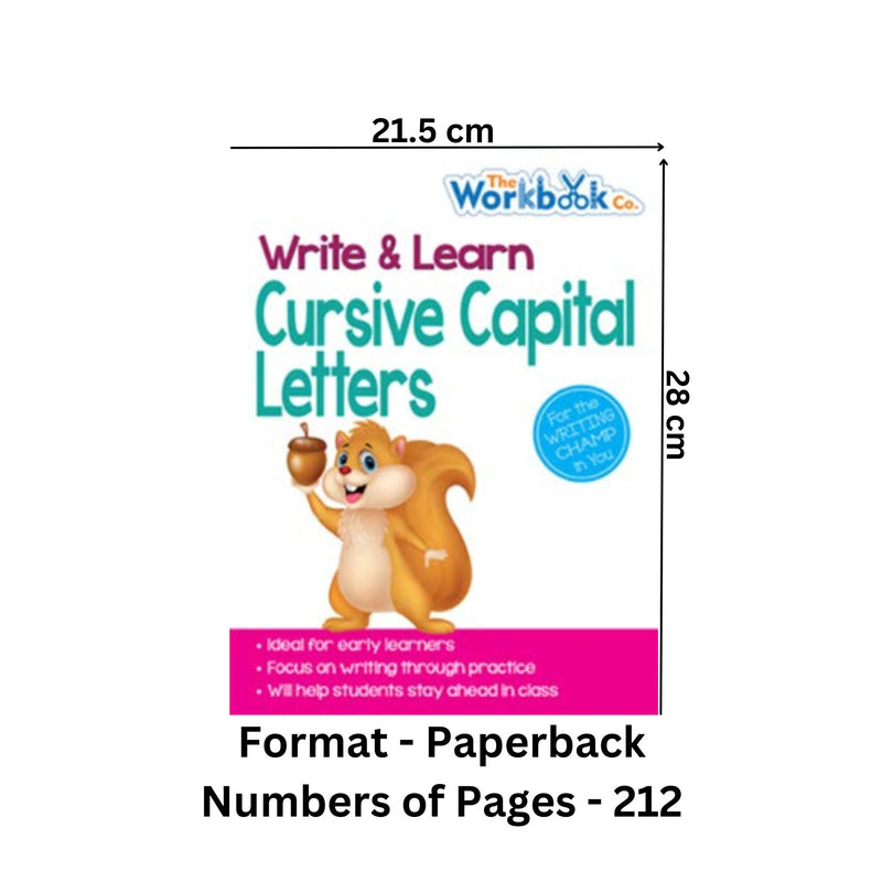 Write & Learn Cursive Capital Letters : Write And Learn