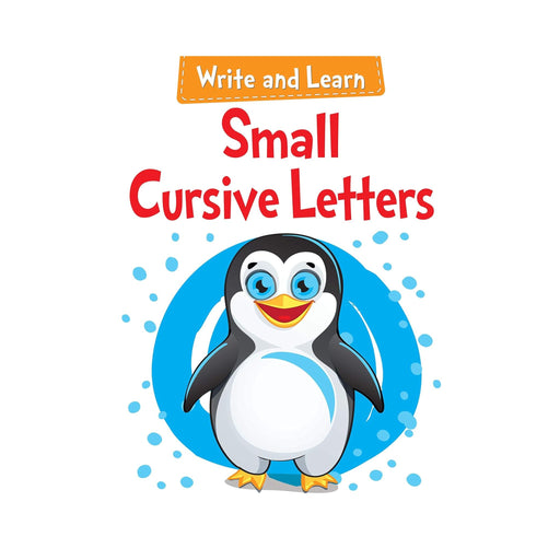 Cursive Small Letter writing pattern, Children's workbook of Cursive Small Letters