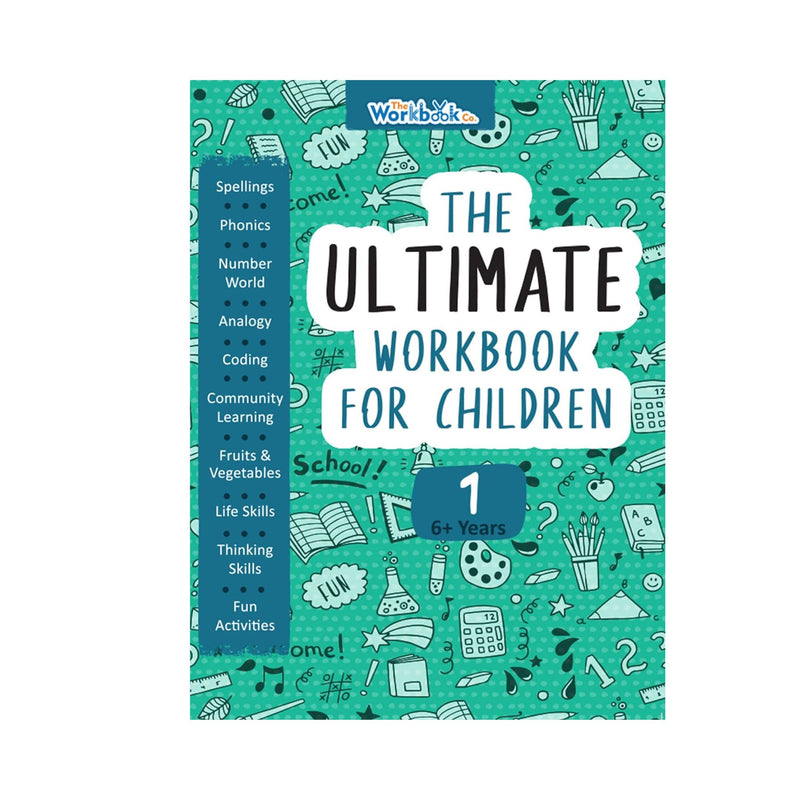 Ultimate workbook 1 for childrens, Educational workbook 1 for 6-7 year olds