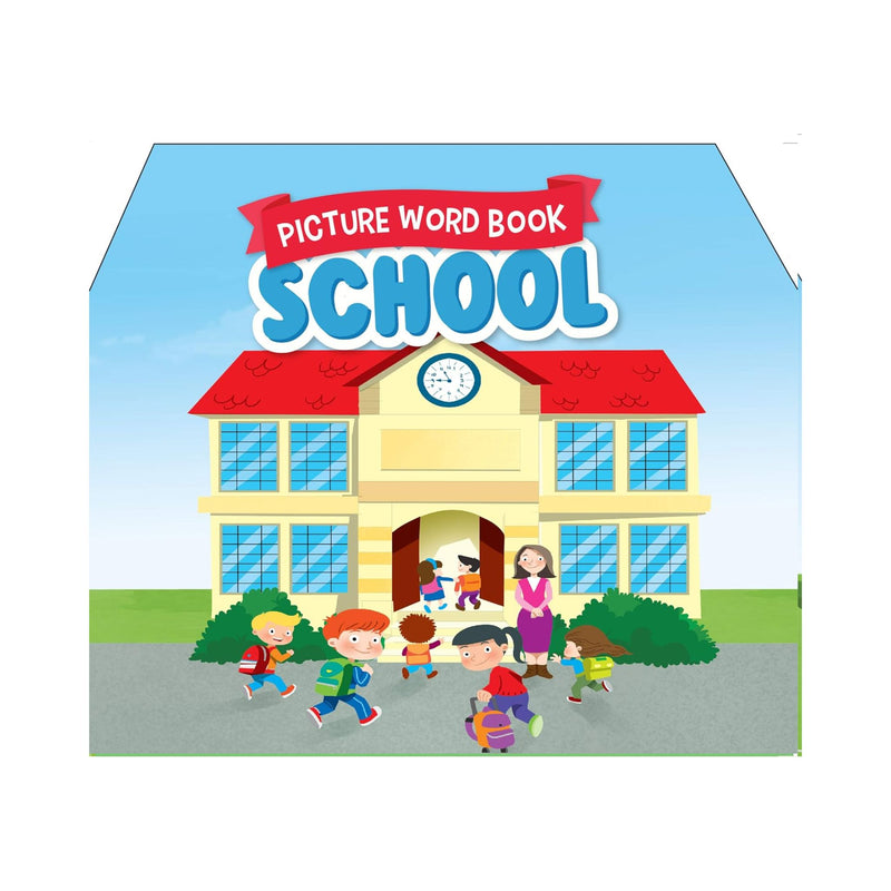 School Picture Word Book, Early Learning School Book