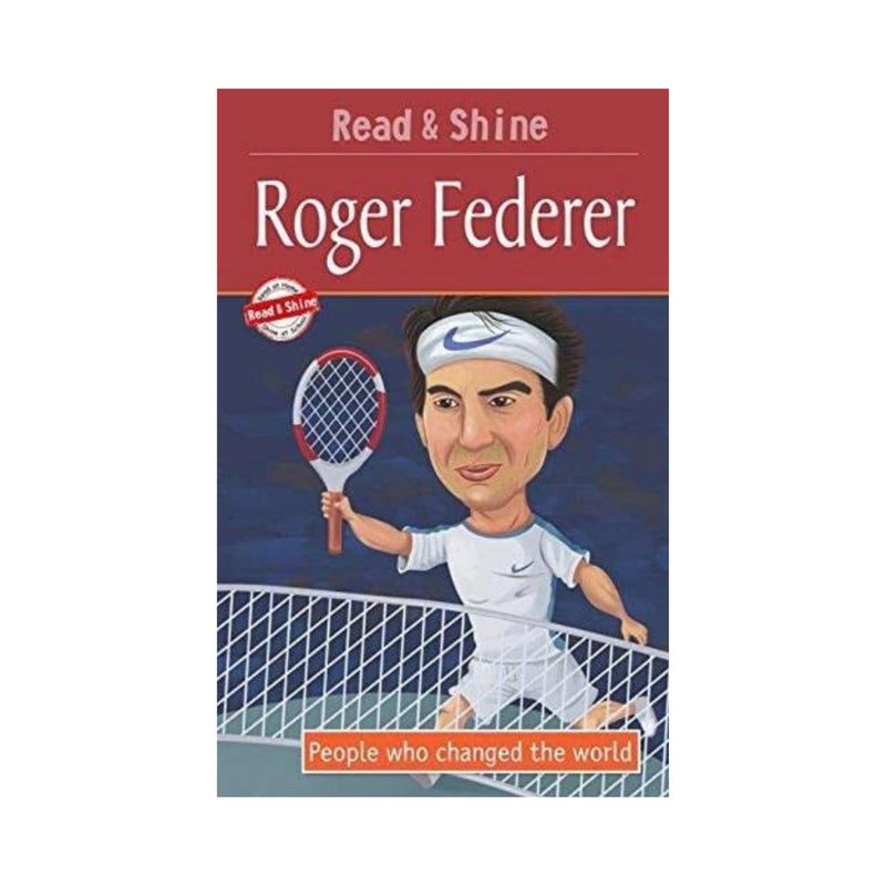 Roger Federer knowledge books for Kids, read & Shine books for young readers